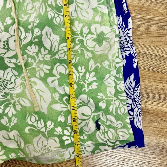 Set of 2 Polo Ralph Lauren Men Tropical Floral Spa Terry Short Size XL - Picture 5 of 8